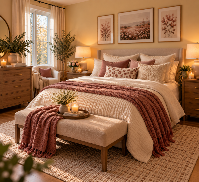 5 Simple Ways to Make Your Bedroom Feel More Relaxing