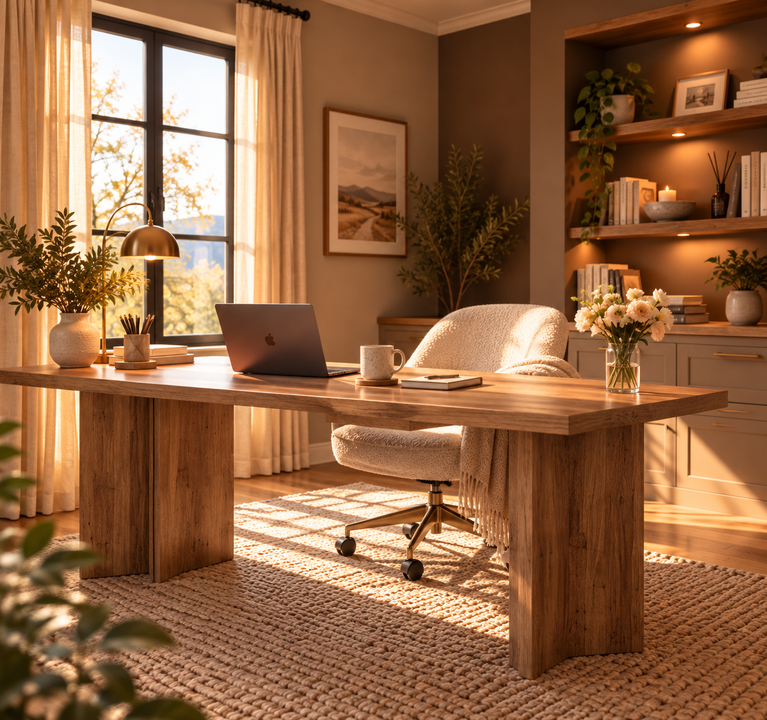 How to Create a Home Office You’ll Actually Love Working In